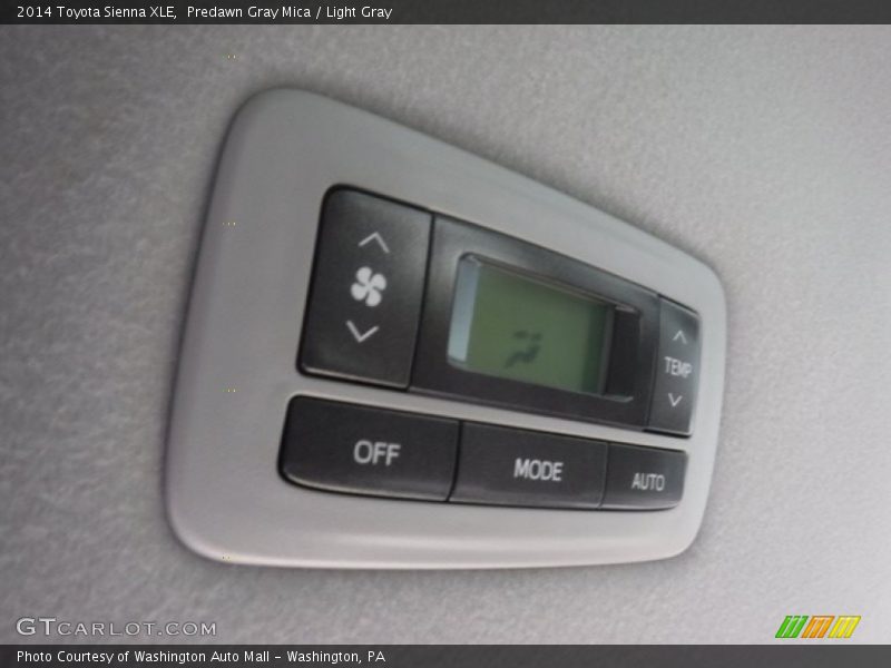 Predawn Gray Mica / Light Gray 2014 Toyota Sienna XLE