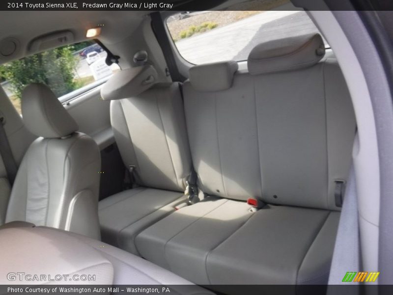 Predawn Gray Mica / Light Gray 2014 Toyota Sienna XLE