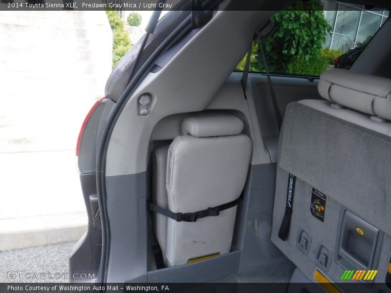 Predawn Gray Mica / Light Gray 2014 Toyota Sienna XLE