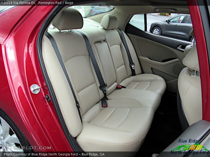 Remington Red / Beige 2014 Kia Optima EX