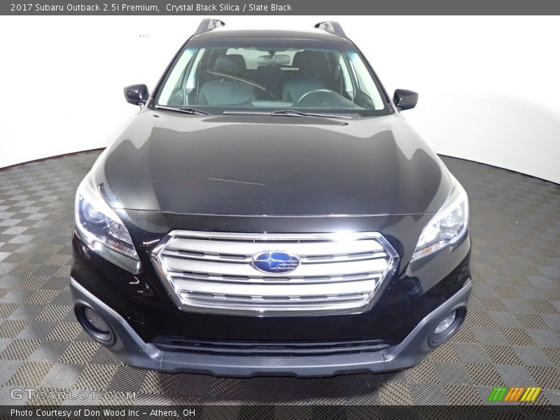Crystal Black Silica / Slate Black 2017 Subaru Outback 2.5i Premium