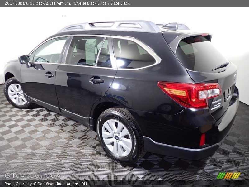 Crystal Black Silica / Slate Black 2017 Subaru Outback 2.5i Premium