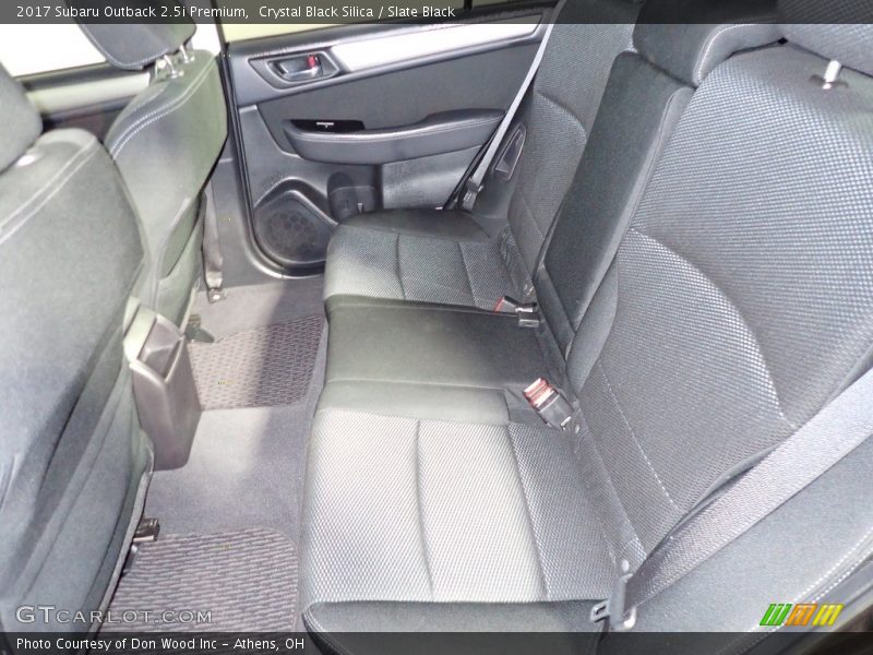Crystal Black Silica / Slate Black 2017 Subaru Outback 2.5i Premium