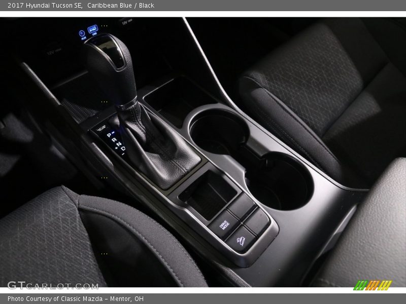 Caribbean Blue / Black 2017 Hyundai Tucson SE