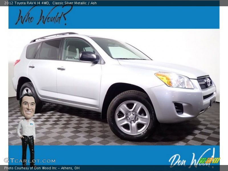 Classic Silver Metallic / Ash 2012 Toyota RAV4 I4 4WD