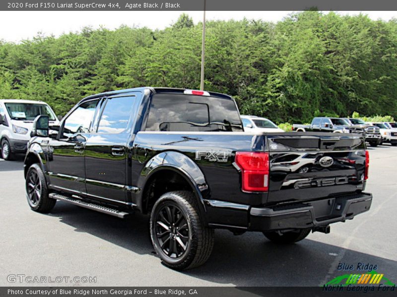 Agate Black / Black 2020 Ford F150 Lariat SuperCrew 4x4