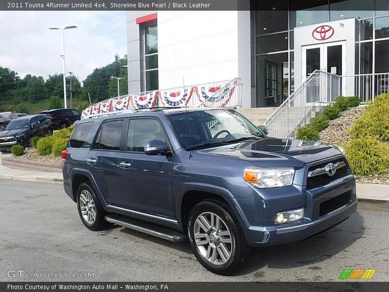Shoreline Blue Pearl / Black Leather 2011 Toyota 4Runner Limited 4x4