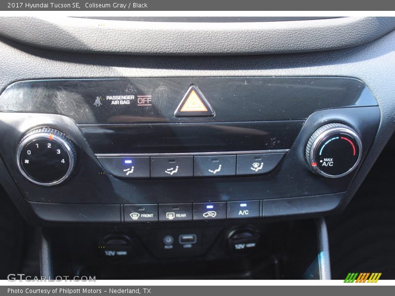 Coliseum Gray / Black 2017 Hyundai Tucson SE