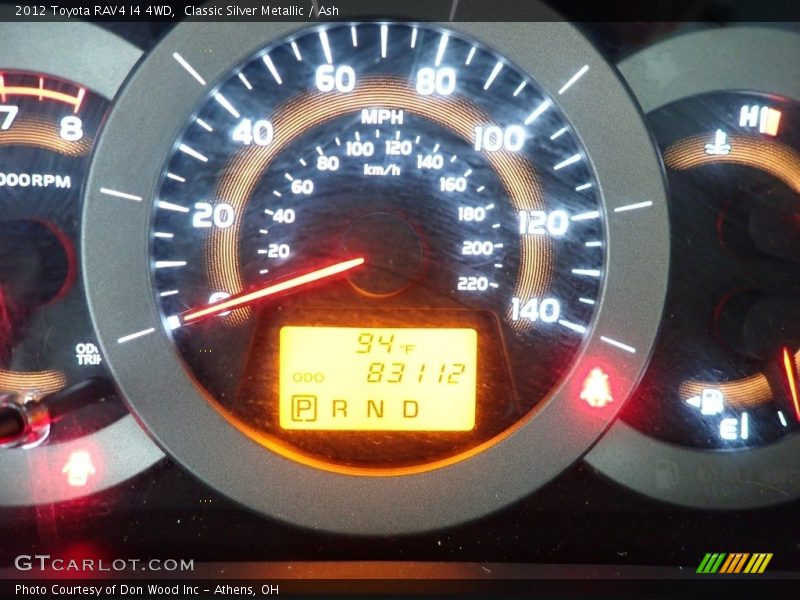Classic Silver Metallic / Ash 2012 Toyota RAV4 I4 4WD