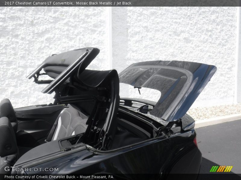Mosaic Black Metallic / Jet Black 2017 Chevrolet Camaro LT Convertible