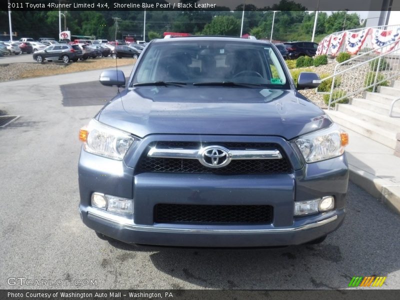 Shoreline Blue Pearl / Black Leather 2011 Toyota 4Runner Limited 4x4