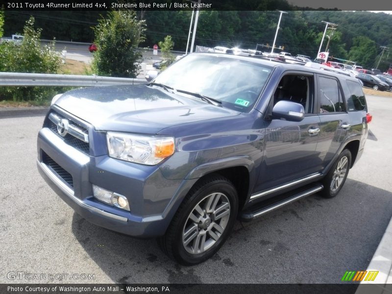Shoreline Blue Pearl / Black Leather 2011 Toyota 4Runner Limited 4x4