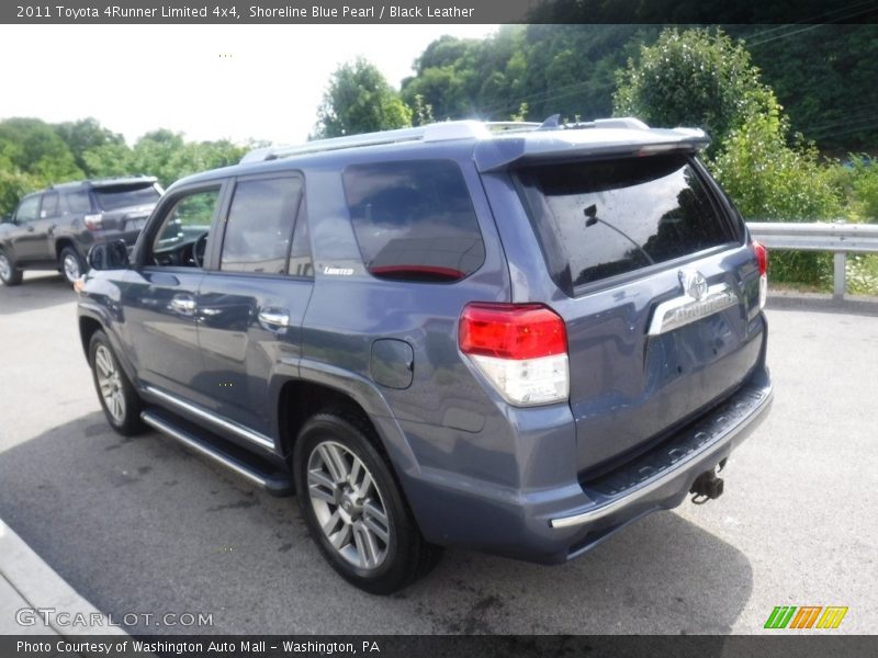 Shoreline Blue Pearl / Black Leather 2011 Toyota 4Runner Limited 4x4