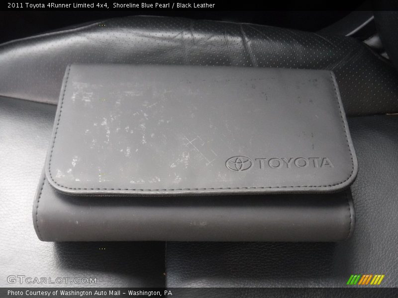 Shoreline Blue Pearl / Black Leather 2011 Toyota 4Runner Limited 4x4