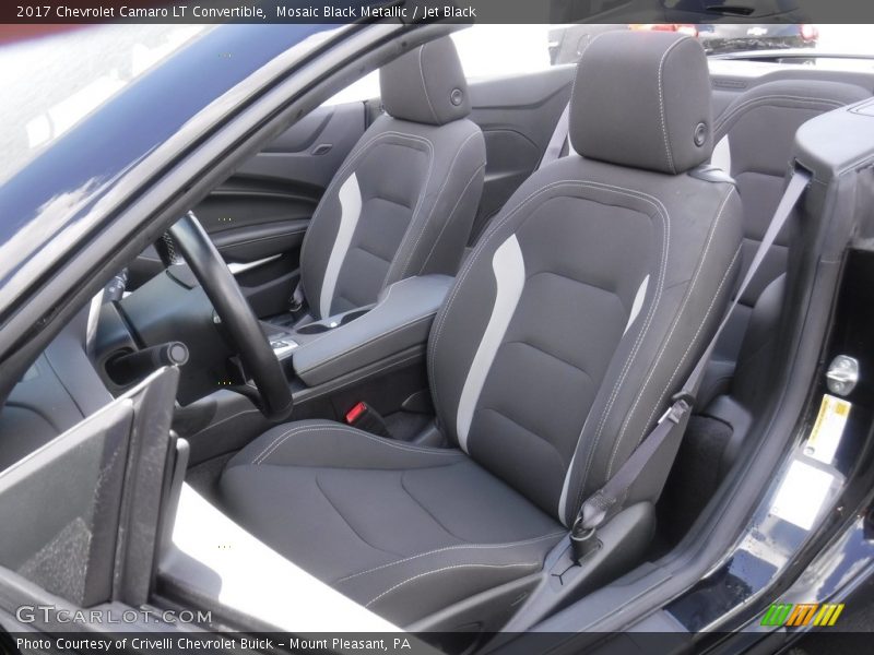 Mosaic Black Metallic / Jet Black 2017 Chevrolet Camaro LT Convertible