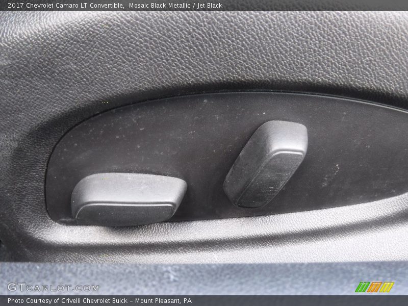 Mosaic Black Metallic / Jet Black 2017 Chevrolet Camaro LT Convertible