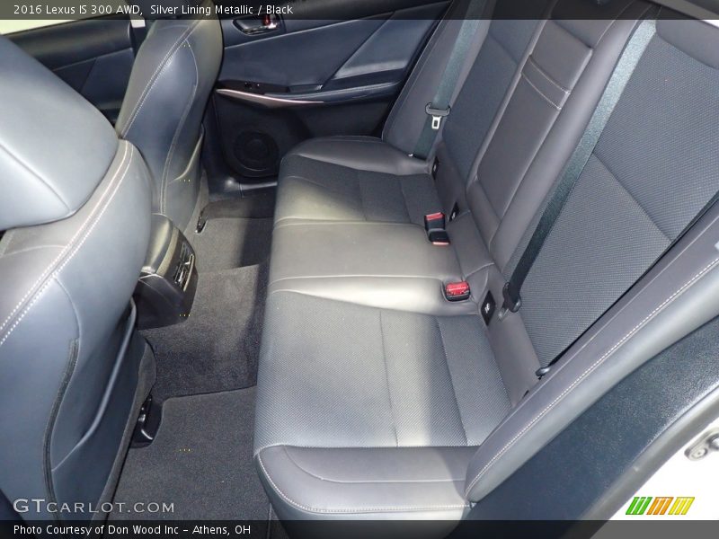 Silver Lining Metallic / Black 2016 Lexus IS 300 AWD