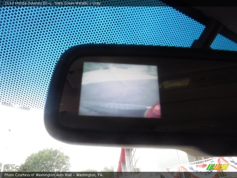 Slate Green Metallic / Gray 2010 Honda Odyssey EX-L