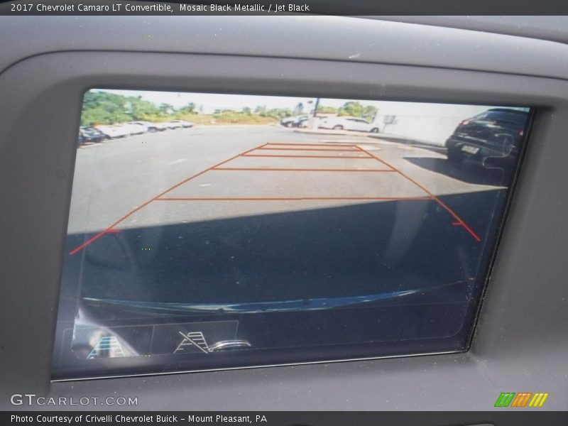 Mosaic Black Metallic / Jet Black 2017 Chevrolet Camaro LT Convertible