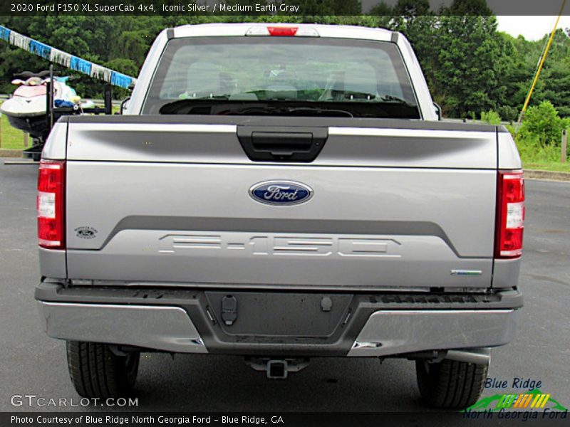 Iconic Silver / Medium Earth Gray 2020 Ford F150 XL SuperCab 4x4
