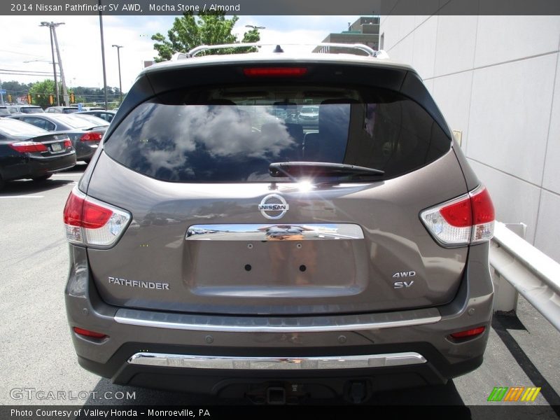 Mocha Stone / Almond 2014 Nissan Pathfinder SV AWD