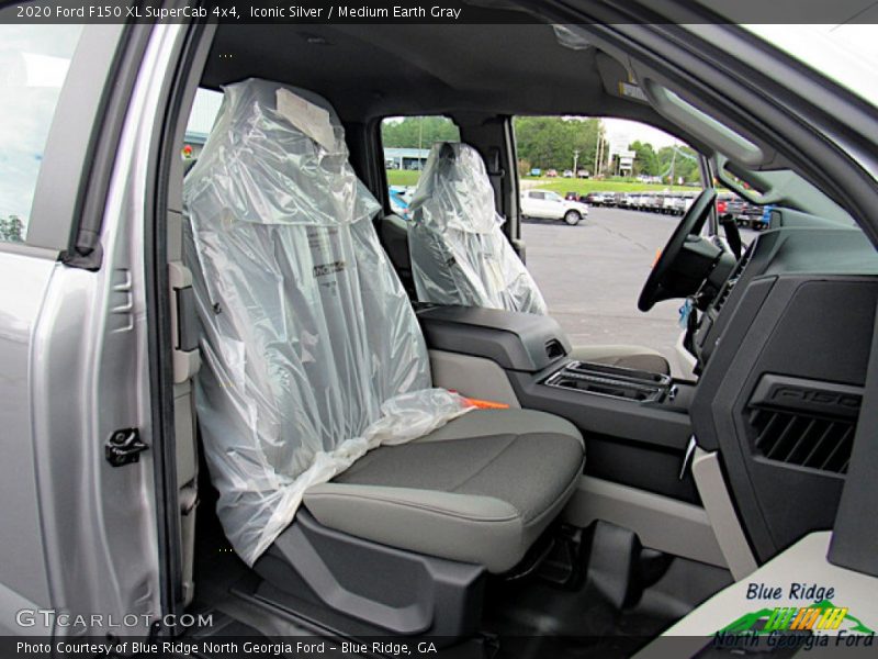 Iconic Silver / Medium Earth Gray 2020 Ford F150 XL SuperCab 4x4