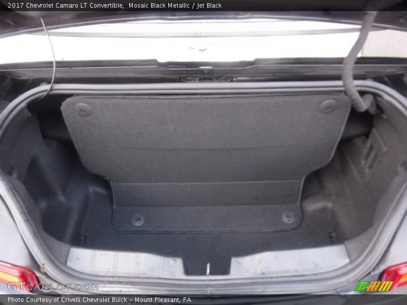 Mosaic Black Metallic / Jet Black 2017 Chevrolet Camaro LT Convertible