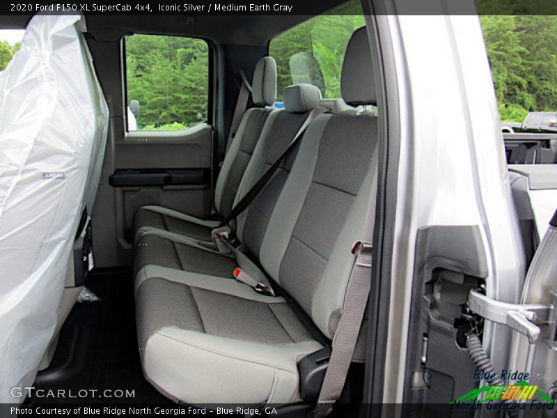 Iconic Silver / Medium Earth Gray 2020 Ford F150 XL SuperCab 4x4