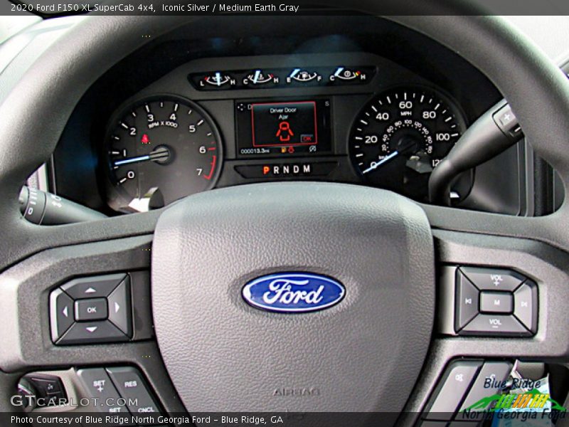 Iconic Silver / Medium Earth Gray 2020 Ford F150 XL SuperCab 4x4