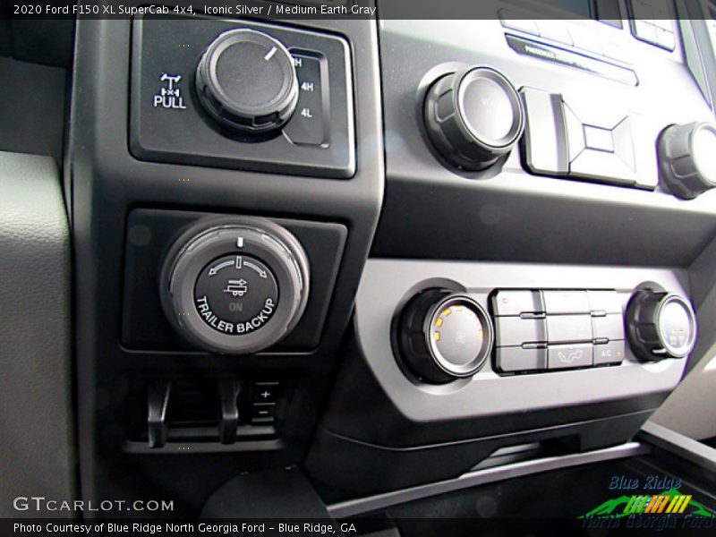 Iconic Silver / Medium Earth Gray 2020 Ford F150 XL SuperCab 4x4