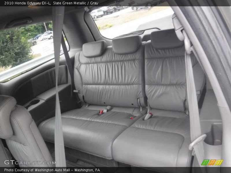 Slate Green Metallic / Gray 2010 Honda Odyssey EX-L