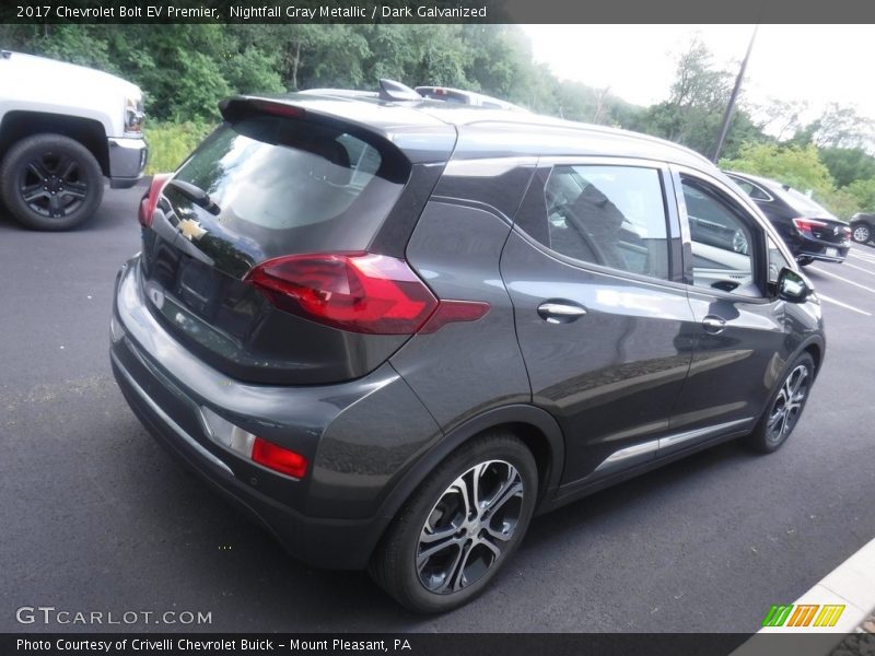Nightfall Gray Metallic / Dark Galvanized 2017 Chevrolet Bolt EV Premier