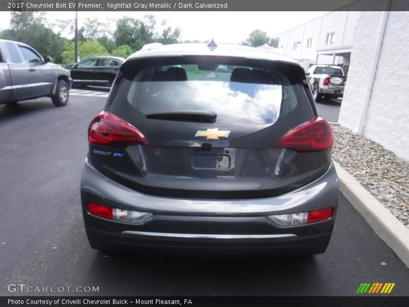 Nightfall Gray Metallic / Dark Galvanized 2017 Chevrolet Bolt EV Premier