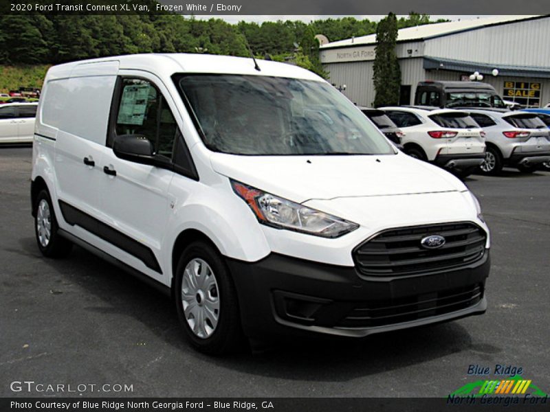Frozen White / Ebony 2020 Ford Transit Connect XL Van
