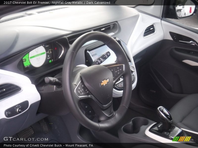 Nightfall Gray Metallic / Dark Galvanized 2017 Chevrolet Bolt EV Premier