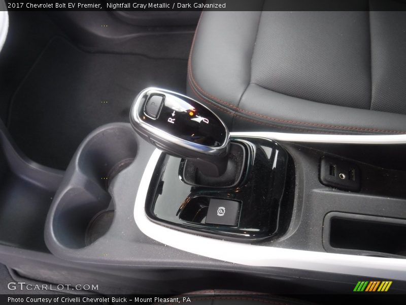 Nightfall Gray Metallic / Dark Galvanized 2017 Chevrolet Bolt EV Premier