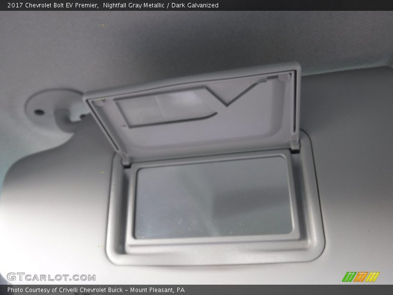 Nightfall Gray Metallic / Dark Galvanized 2017 Chevrolet Bolt EV Premier