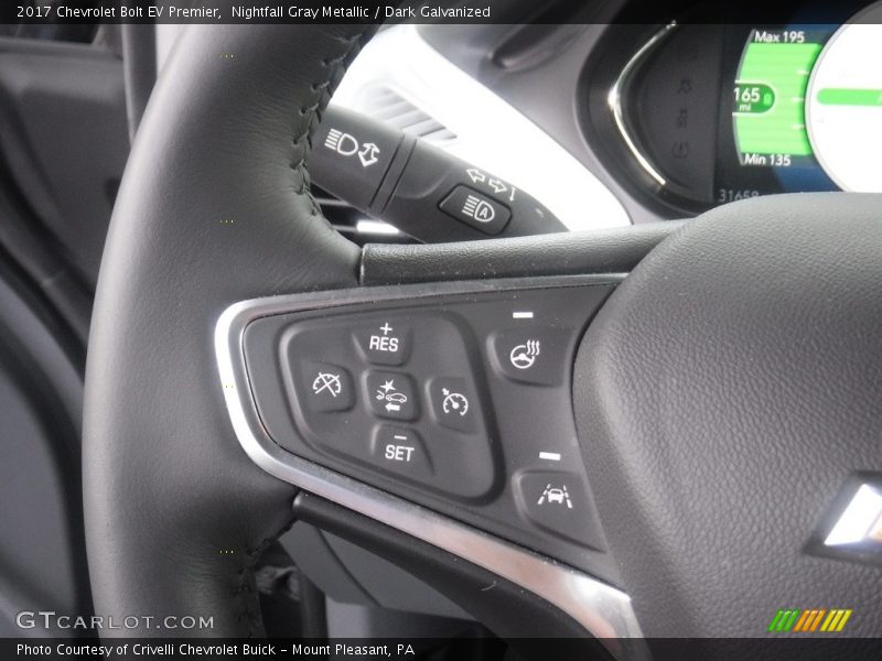 Nightfall Gray Metallic / Dark Galvanized 2017 Chevrolet Bolt EV Premier