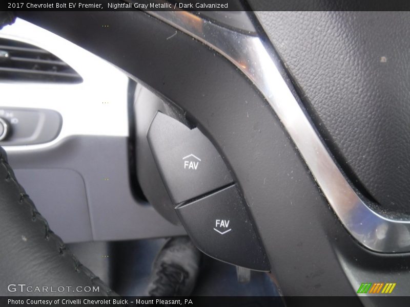 Nightfall Gray Metallic / Dark Galvanized 2017 Chevrolet Bolt EV Premier
