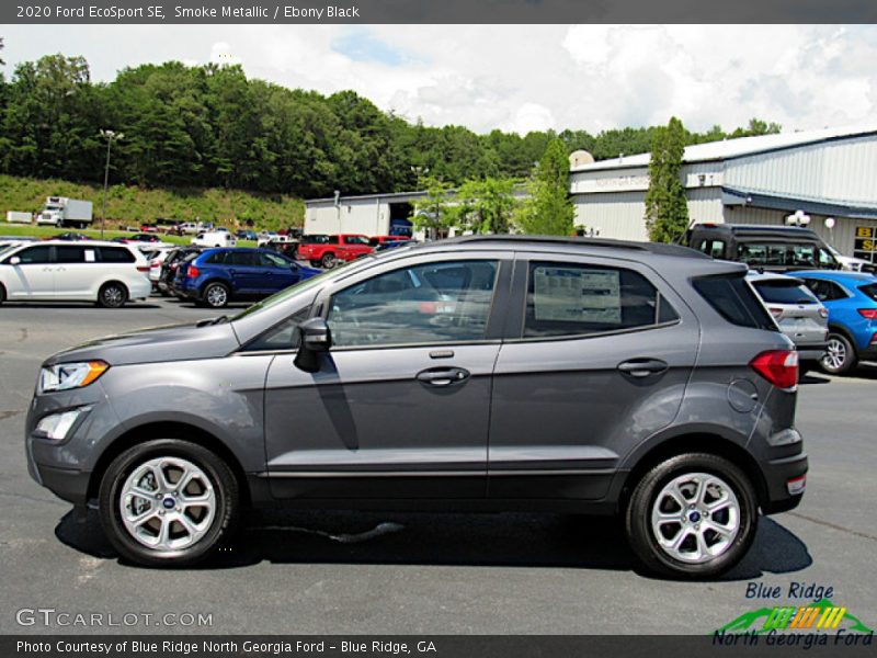 Smoke Metallic / Ebony Black 2020 Ford EcoSport SE