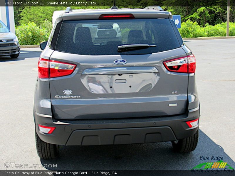 Smoke Metallic / Ebony Black 2020 Ford EcoSport SE