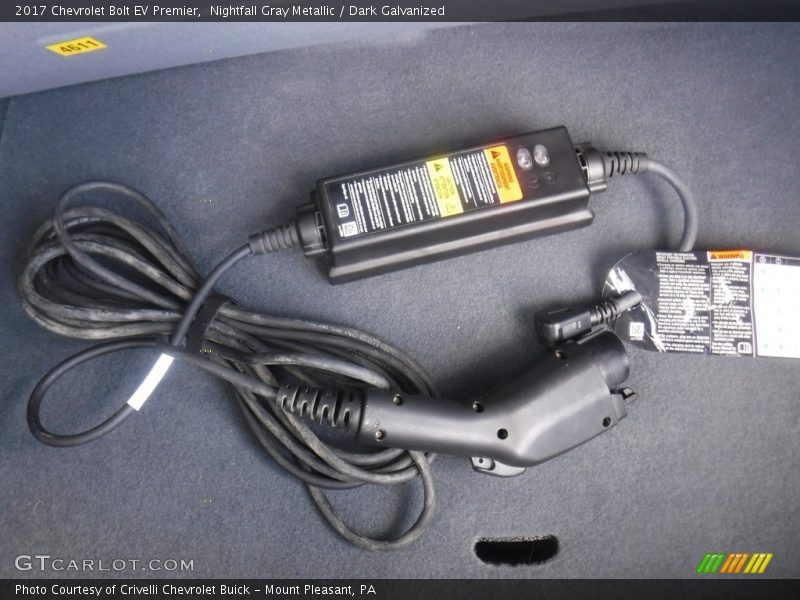 Nightfall Gray Metallic / Dark Galvanized 2017 Chevrolet Bolt EV Premier