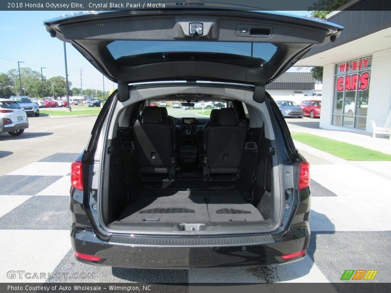 Crystal Black Pearl / Mocha 2018 Honda Odyssey Elite