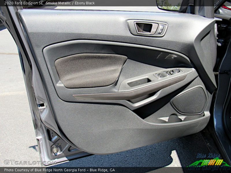 Smoke Metallic / Ebony Black 2020 Ford EcoSport SE