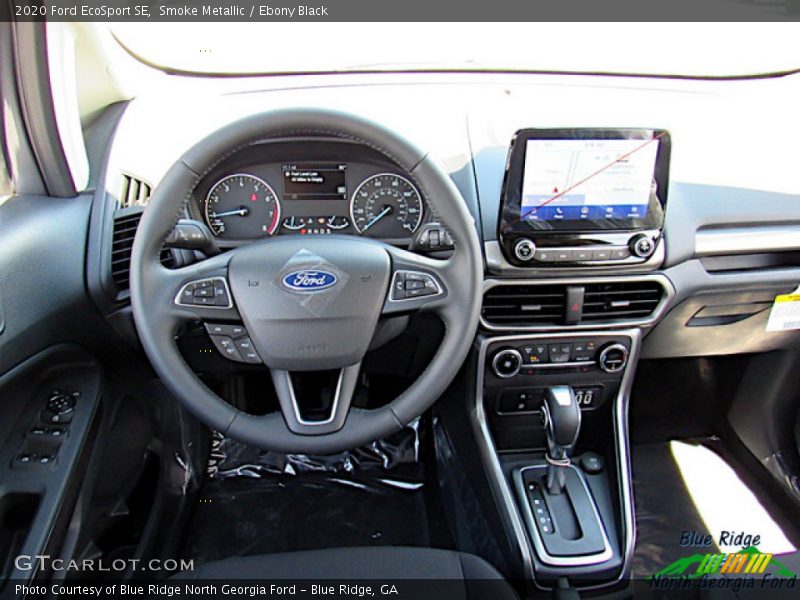 Smoke Metallic / Ebony Black 2020 Ford EcoSport SE