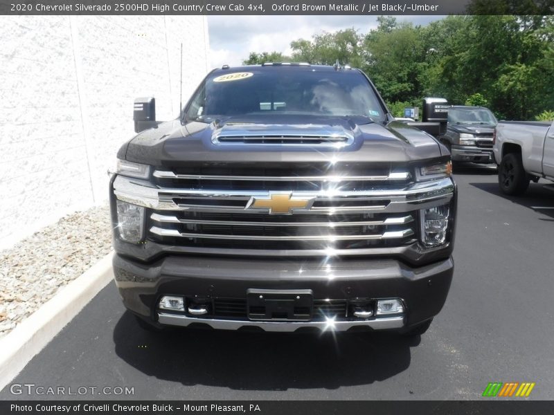 Oxford Brown Metallic / Jet Black/­Umber 2020 Chevrolet Silverado 2500HD High Country Crew Cab 4x4