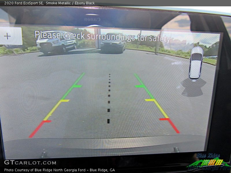 Smoke Metallic / Ebony Black 2020 Ford EcoSport SE
