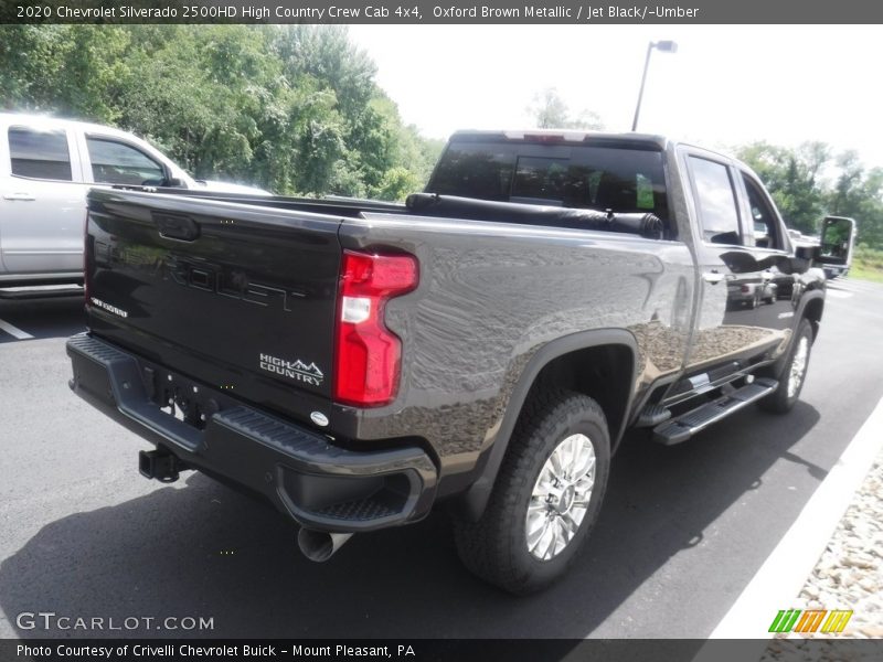 Oxford Brown Metallic / Jet Black/­Umber 2020 Chevrolet Silverado 2500HD High Country Crew Cab 4x4