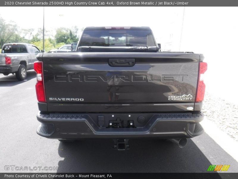 Oxford Brown Metallic / Jet Black/­Umber 2020 Chevrolet Silverado 2500HD High Country Crew Cab 4x4
