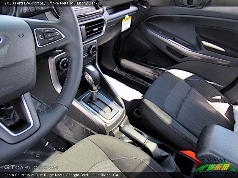 Smoke Metallic / Ebony Black 2020 Ford EcoSport SE